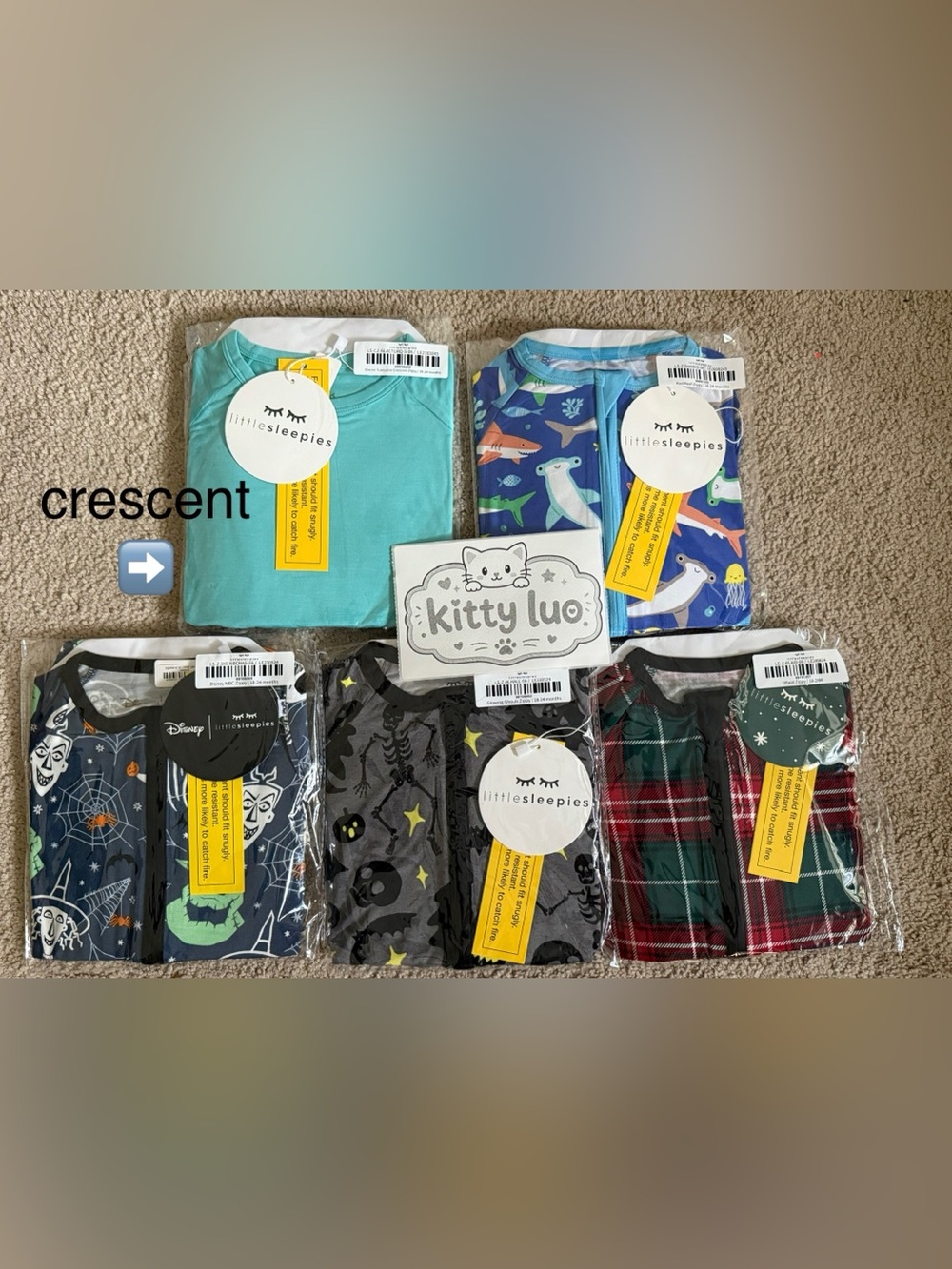 Bundle of 5 Zippies